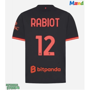 AC Milan Adrien Rabiot #12 Replika Tredjetrøje 2026-27 Kortærmet